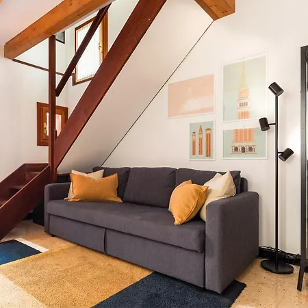 Tintoretto Cozy Duplex R&r Lägenhet Venedig